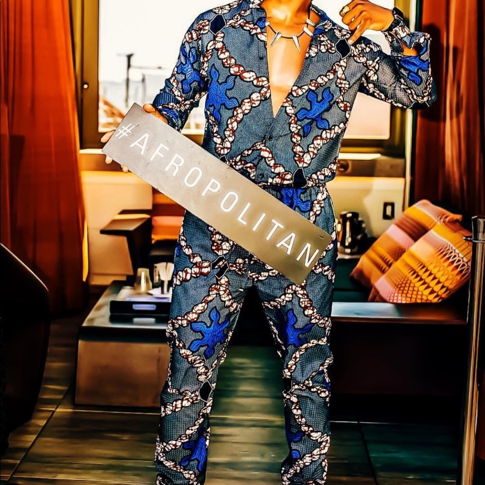 Ankara up & down outfit